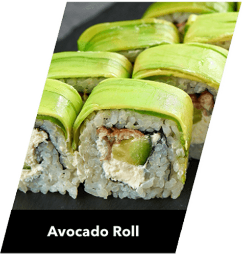 commander avocado roll à  sushi marseille 1 13001